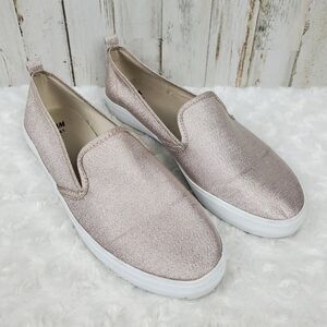 H&M Fashion Sneakers Sparkle Pink Size 10.5